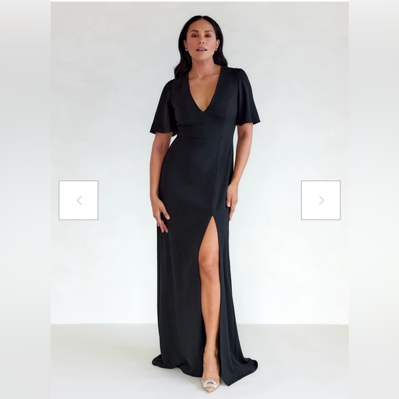 Park & Fifth La Brea Dress in Black - Picture 1 of 4
